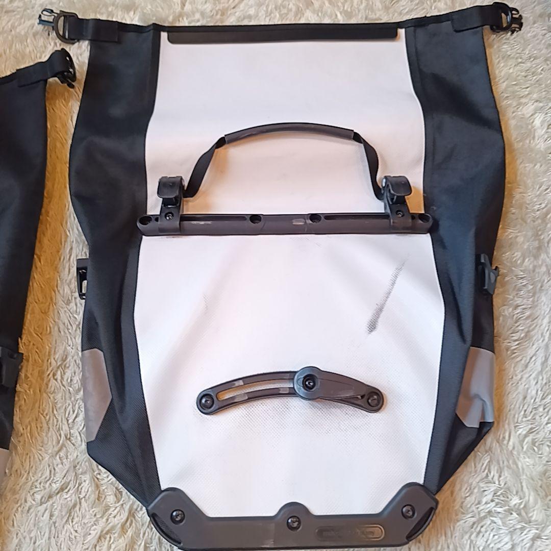 美品　ORTLIEB CITY パニアバック　ホワイト　40L(ペア)