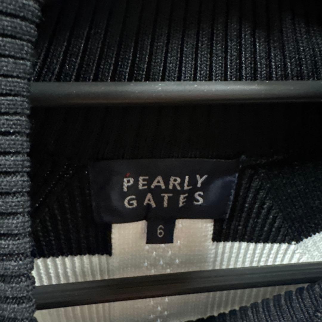 PEARLY GATES ストライプセーター