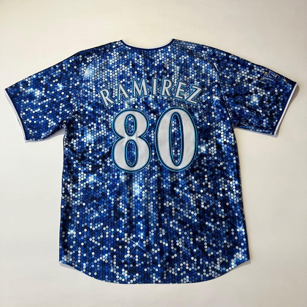 横浜ベイスターズ ラミレス ユニフォーム 刺繍 スターナイト 2018 Mサイズ