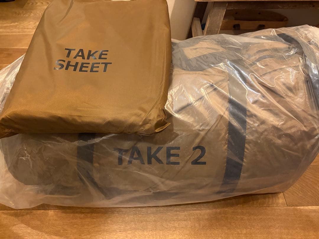 タケノコテント2（タン） セット 未使用品