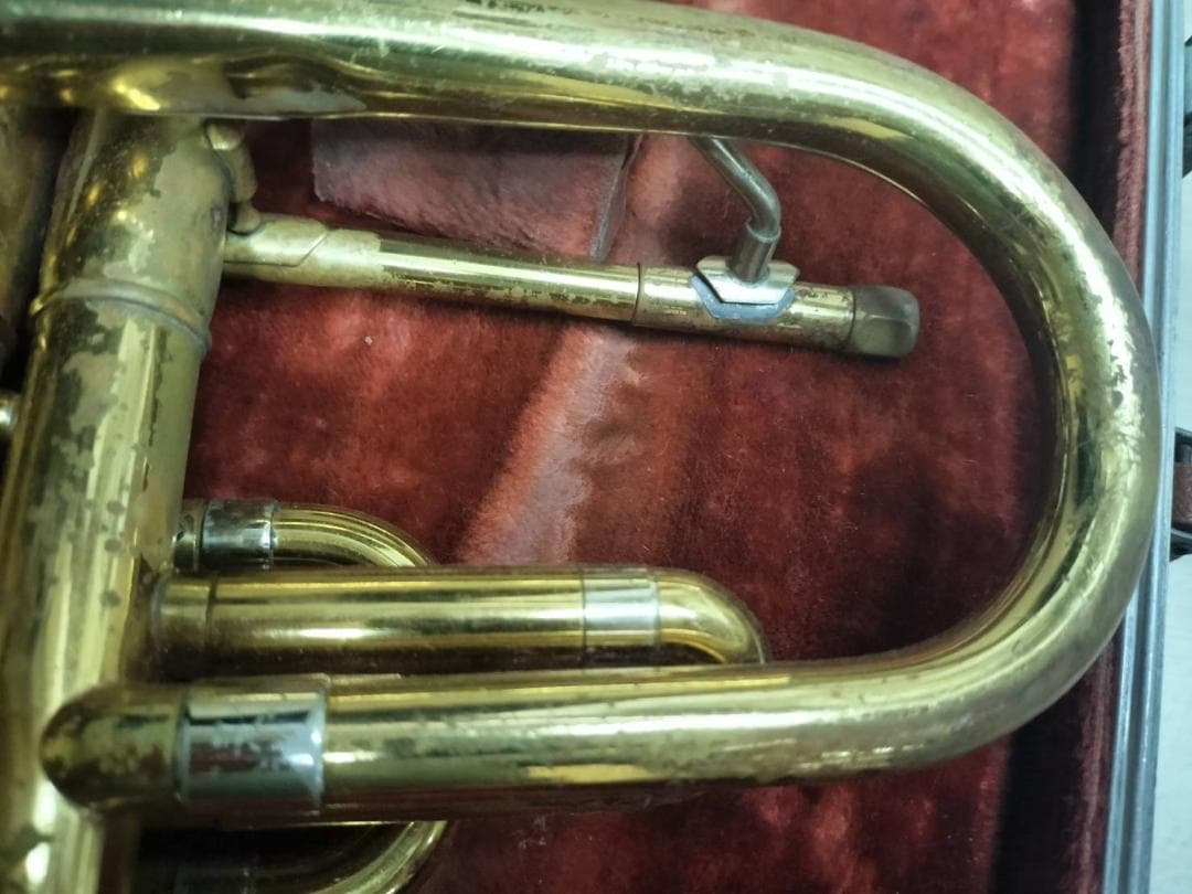 ヴィンテージ 1960年代 オールズ アンバサダー　トランペット　ケースあり　訳