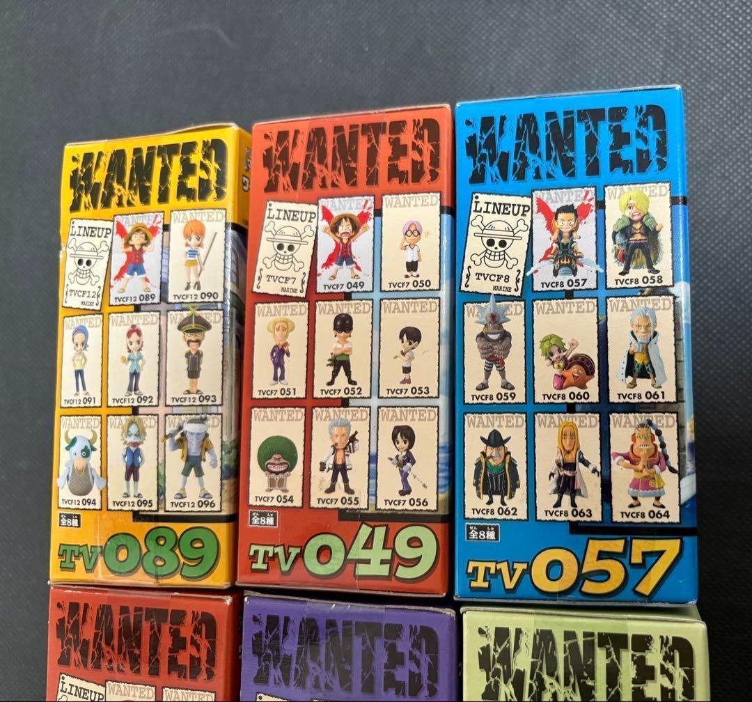 【新品未開封】ワールドコレクタブルフィギュア　ワンピース　6個セット