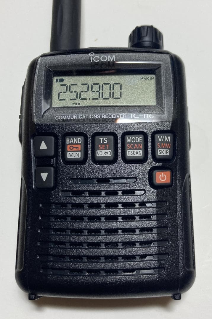 ｔ*様 【8/1値下げ】アイコム：IC-R6 受信拡張版 接続ケーブル付き