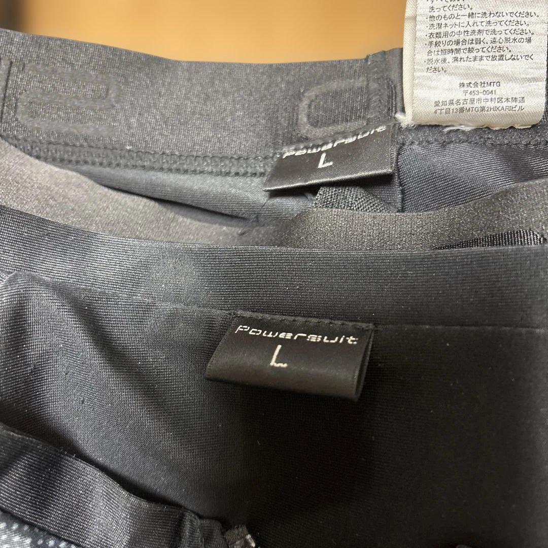 SIXPAD トレーニングウェア Lサイズ ブラック