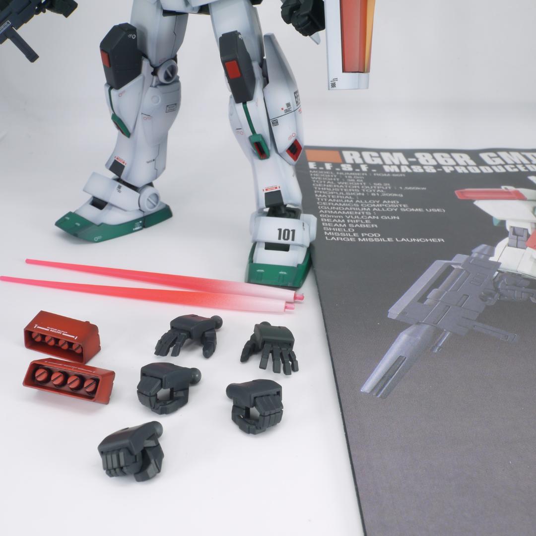 ガンプラ　HG ジムⅢ②　全塗装　完成品