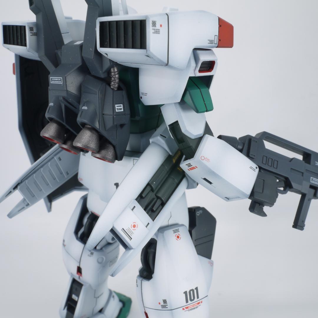 ガンプラ　HG ジムⅢ②　全塗装　完成品