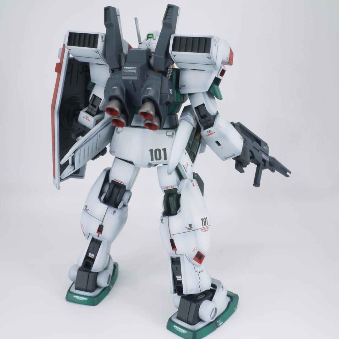 ガンプラ　HG ジムⅢ②　全塗装　完成品