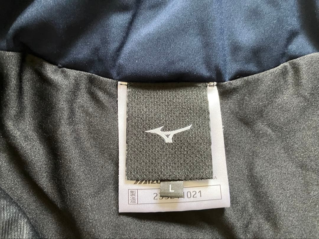 A*!様 【美品】ミズノ スキーウェア 上下セット Ｌサイズ ネイビー/ホワイト