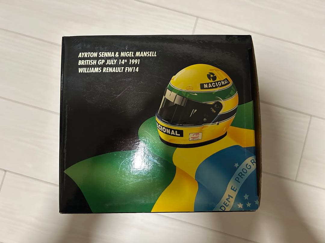 1/18 ウィリアムズルノー FW14 マンセル セナ　ミニカー