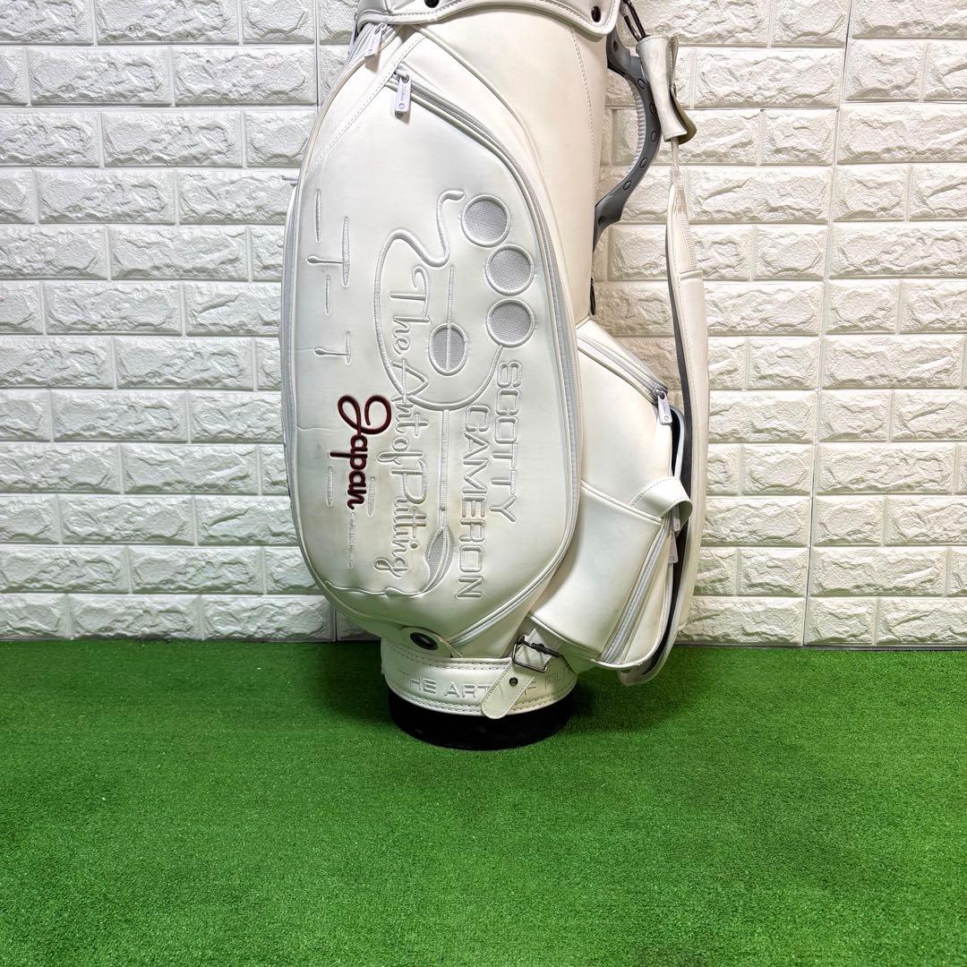 激レア　Scotty Cameron 限定 スタッフバック　キャディーバッグ　白