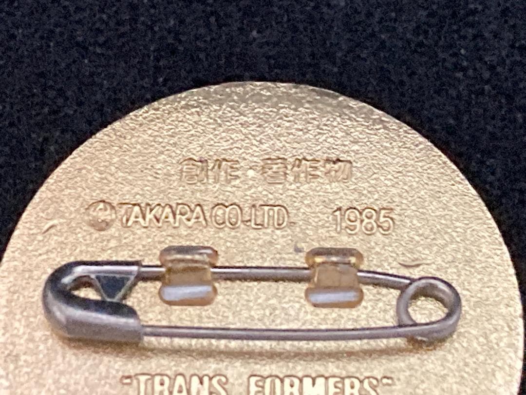 【コンパクト送料無料・匿名配送】トランスフォーマー G1　バッチ　T.Fバッチ