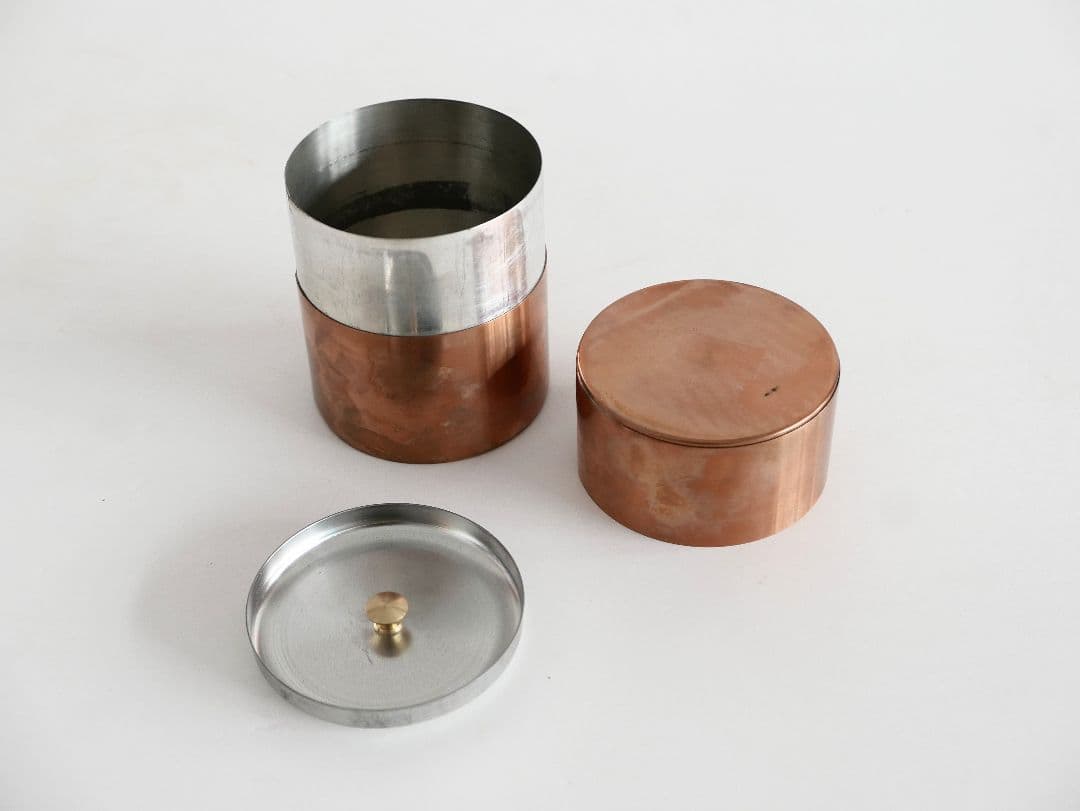 開化堂銅製茶筒