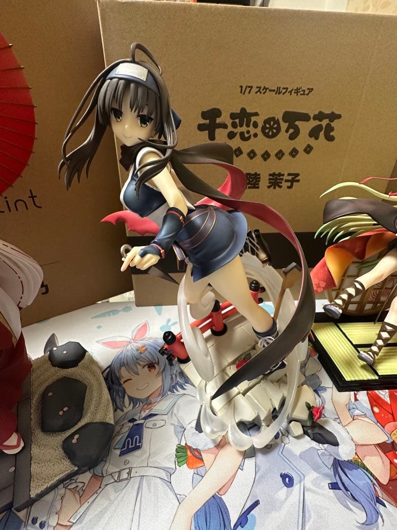 ゆずソフト　1/7スケールフィギュア　7体セット