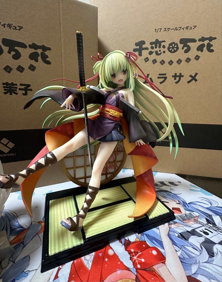 ゆずソフト　1/7スケールフィギュア　7体セット