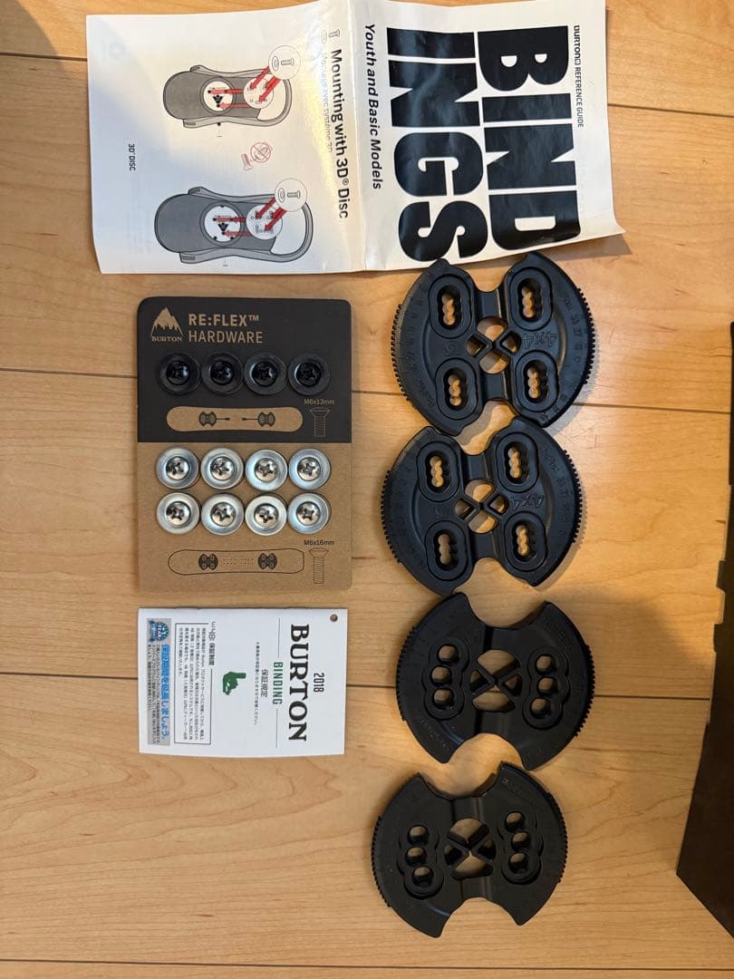 BURTON CUSTOM スノーボード ビンディング ブラック