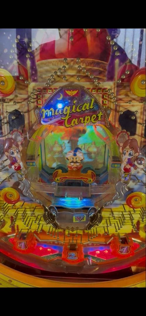 【パチンコ】【実機】マジカルカーペット 家庭用 循環 防音 ※役物不備あり