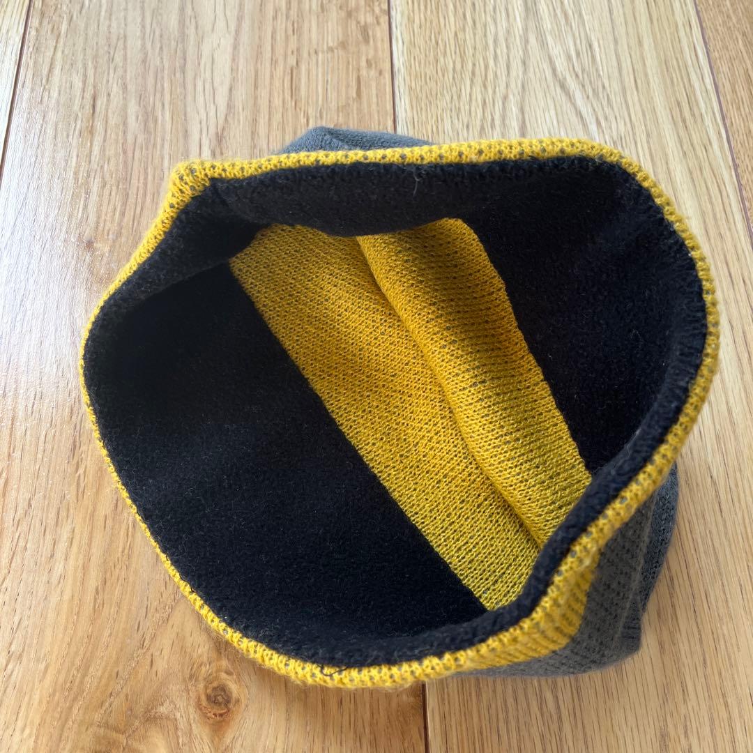 90s　オールド　オークリー　赤タグ　ニット帽　グレー　帽子　ビーニー　テック