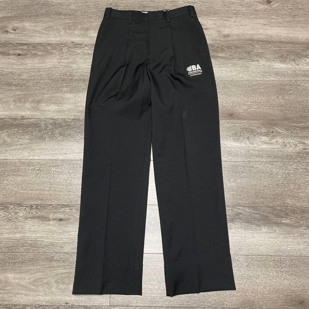 極美品 asics JBA 日本バスケットボール協会認定 レフェリー スラックス