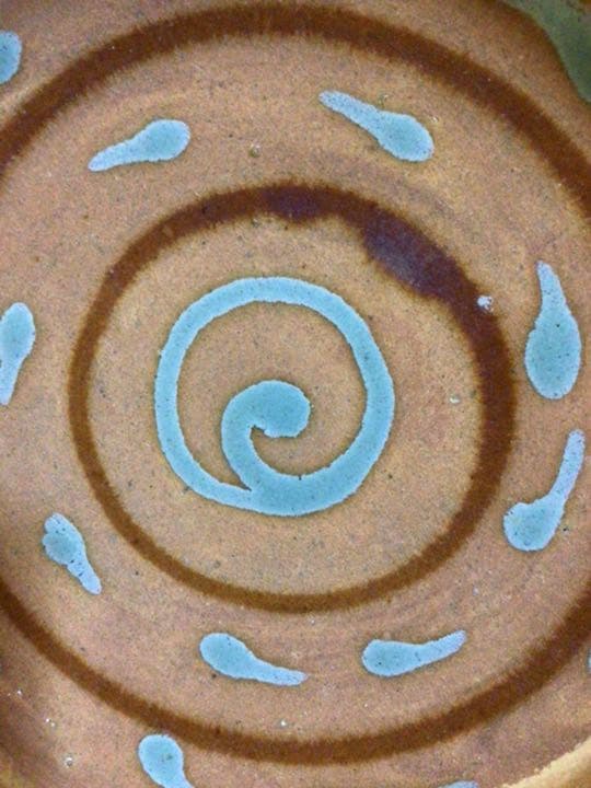 お皿　銘有り　共箱付き。。。