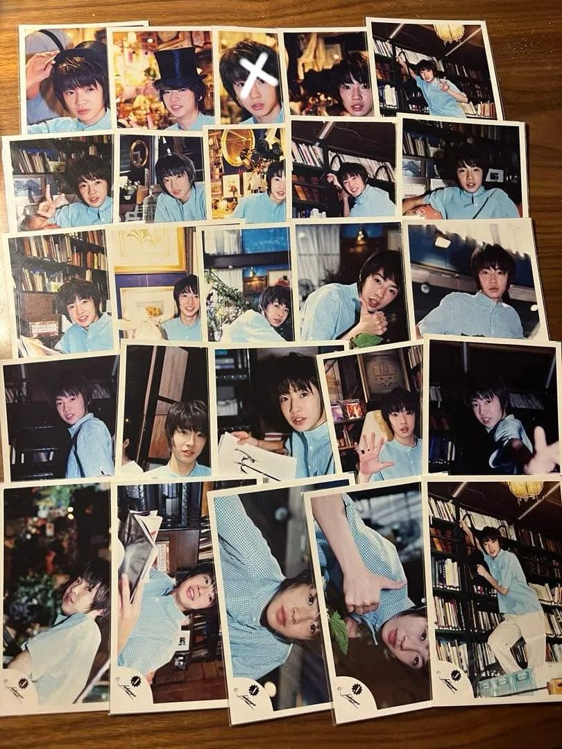 【公式写真】嵐 相葉雅紀 25枚セット Jロゴ 激レア ジャニーズJr