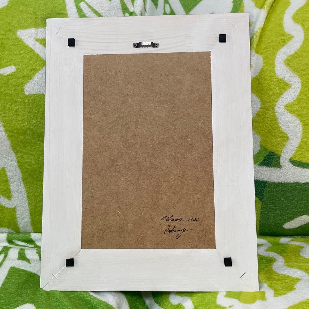 激レア　ロイヤルハワイアンホテル　レジンアート　原画　希少　1点物