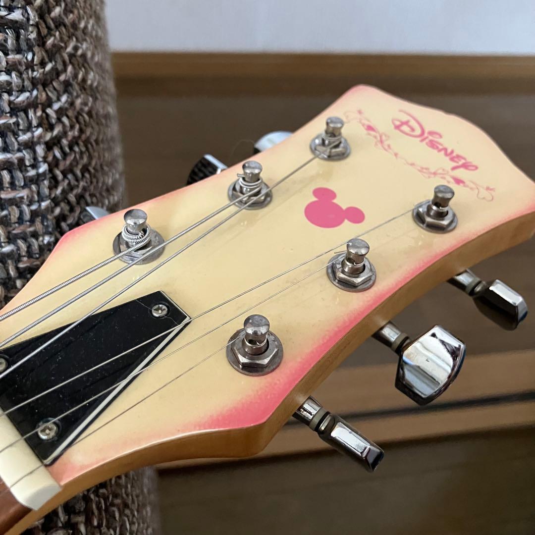 エレキギターミッキー ミニー デザイン ディズニー
