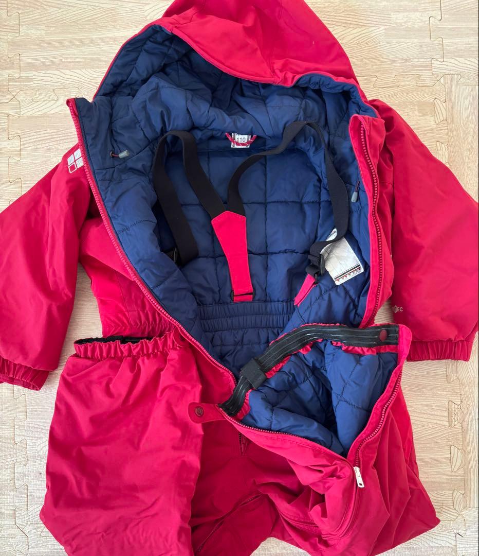 mont-bell 子供用スキーウェア パウダー カバーオール Kid's