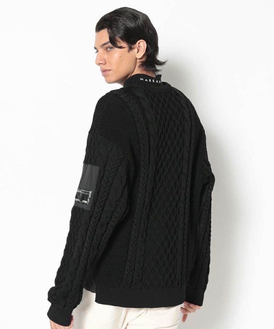 新品 ★ MARK&LONA ニット セーター マーク&ロナ 正規品 ブルゾン