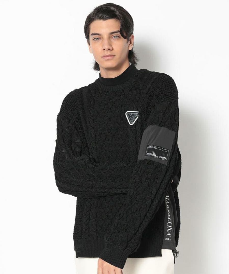 新品 ★ MARK&LONA ニット セーター マーク&ロナ 正規品 ブルゾン