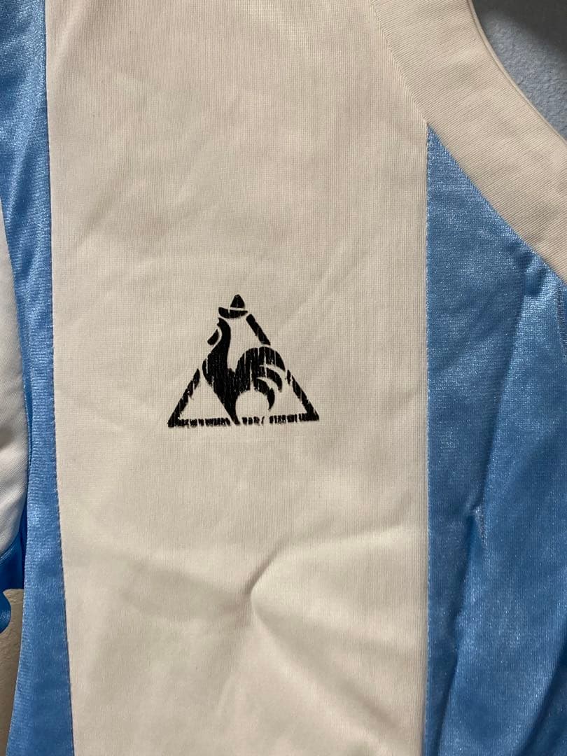 1982年アルゼンチン代表 ホームシャツ　ルコック　フランス製　襟付き