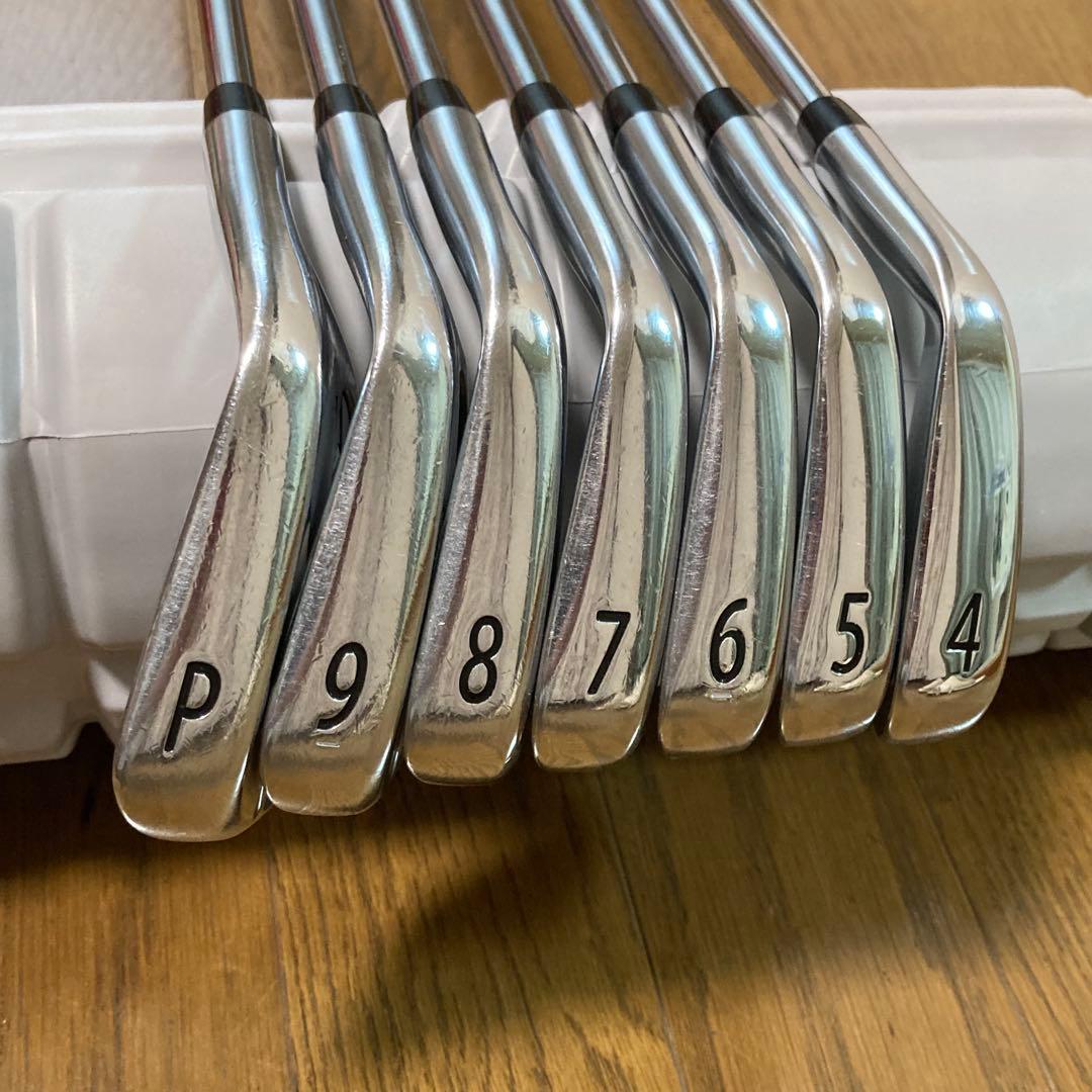 帽子コレクターBZ様用 美品 タイトリスト AP2 718 アイアン 7本セット