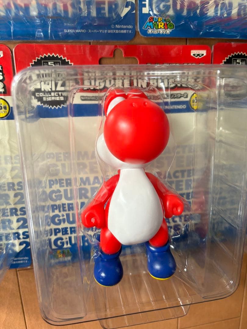 Nintendoプライズ★スーパーマリオ ★ソフビフィギュア全５種セット★未開封