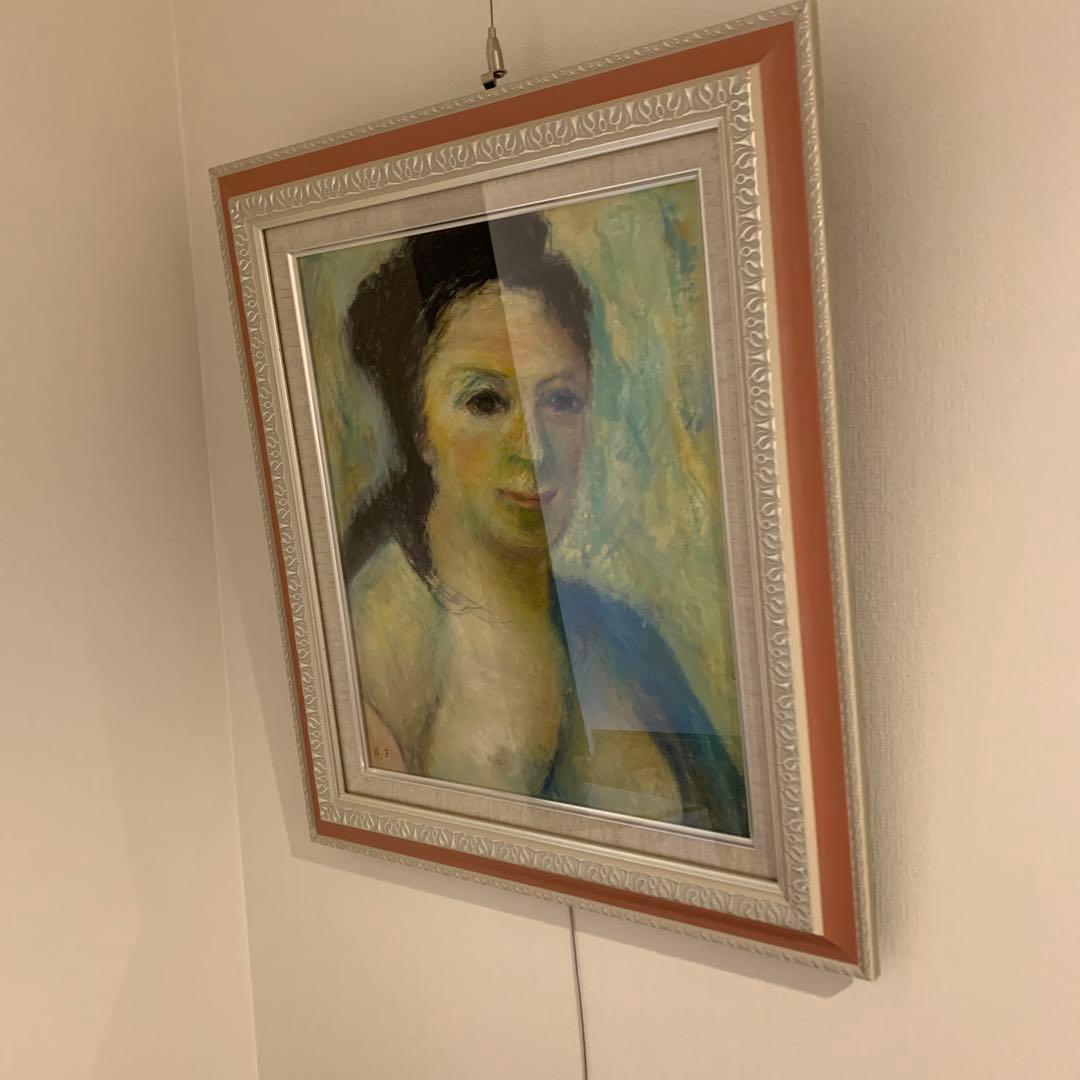 人物画 油彩 女性の肖像画