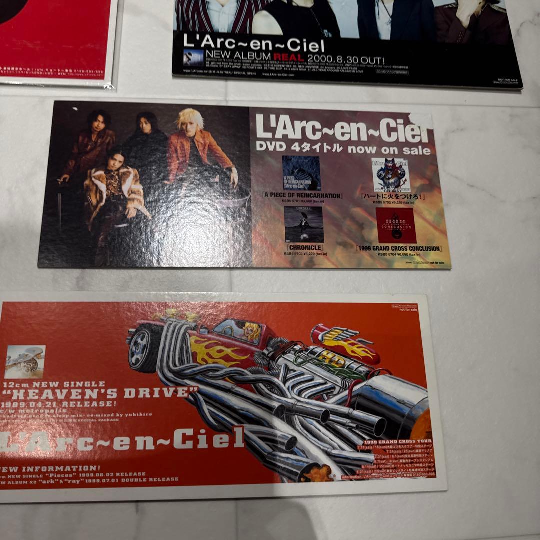 店頭展示用POP ラルクアンシエル L'Arc〜en〜Ciel hyde パネル