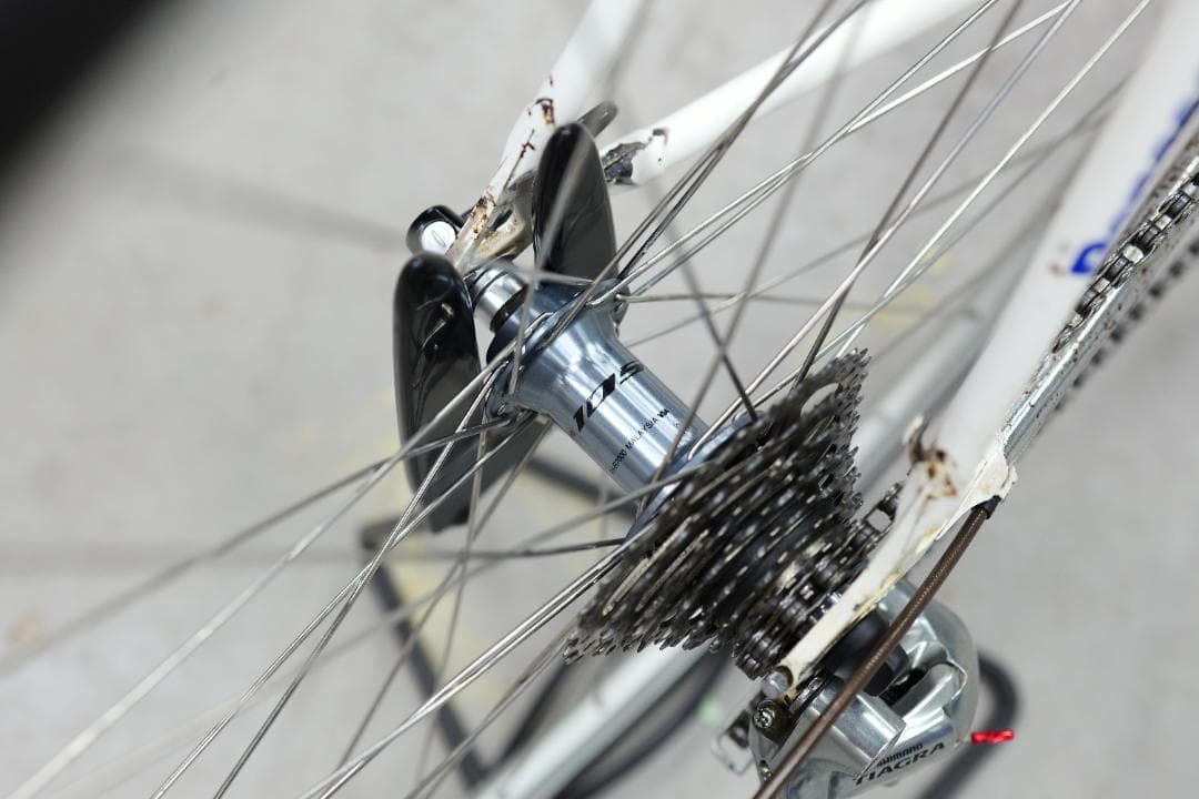 Panasonic クロモリ　フラットバーロードバイク　540mm