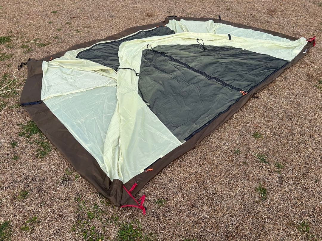 【ヒーロ】スノーピーク ランドロックアイボリー オプションセット①