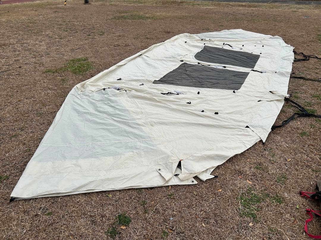 【ヒーロ】スノーピーク ランドロックアイボリー オプションセット①