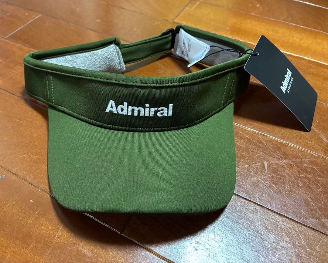 Admiral テニスセットアップ 未使用サンバイザー付