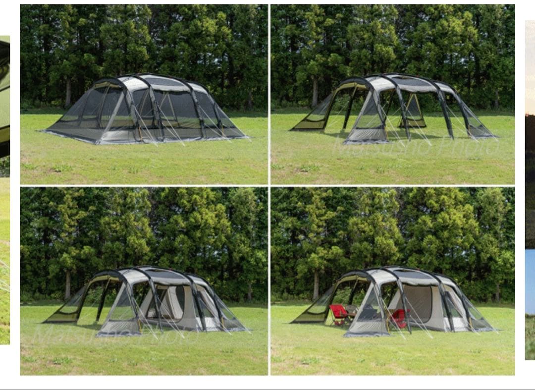 ogawa ソレスト フルセット　専用PVCシート&グランドマット　その他付属品