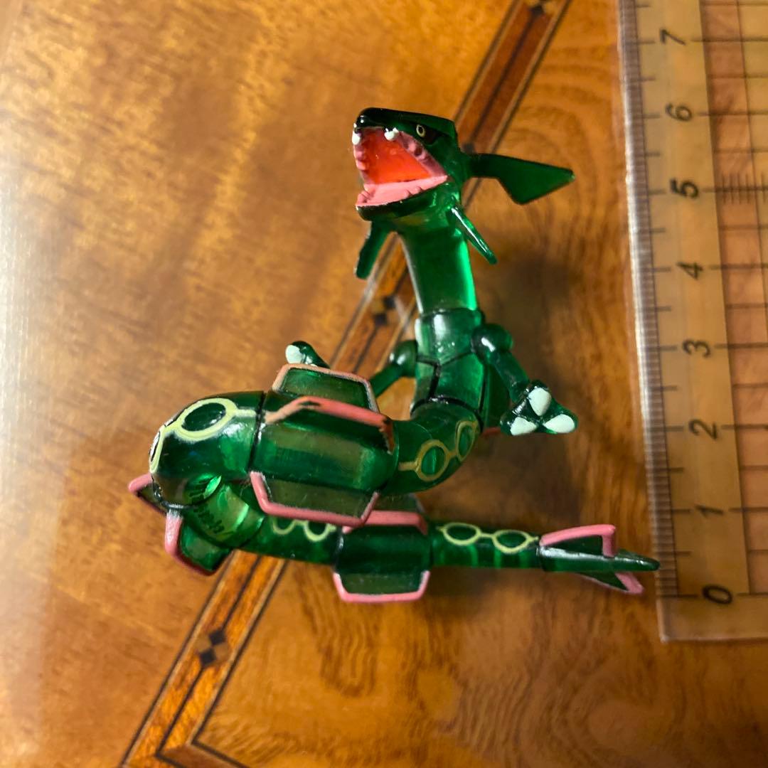 ポケモン　モンコレ　レックウザ　クリア　2004年　TOMY製　レア