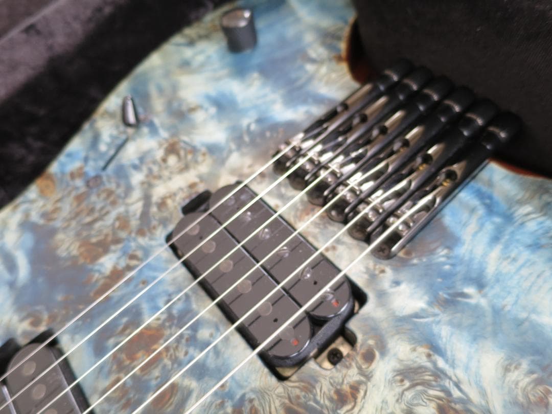ギター MAYONES Hydra Elite6 (Trans Aquamarine)