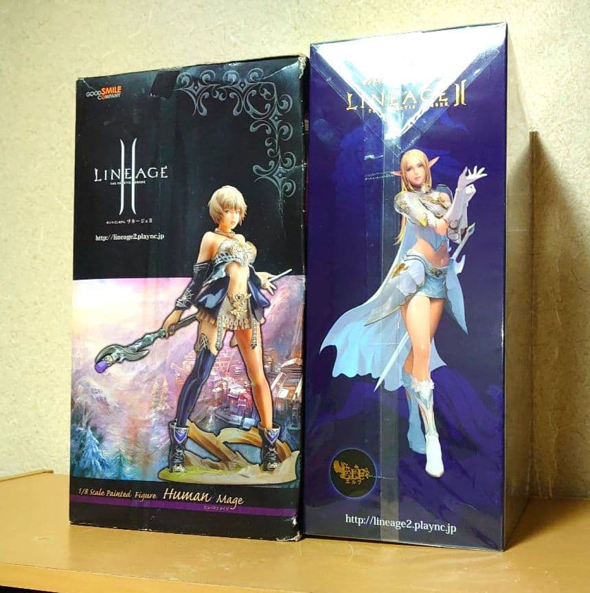 オーキッドシード リネージュ2 エルフ ELF ヒューマン メイジ フィギュア