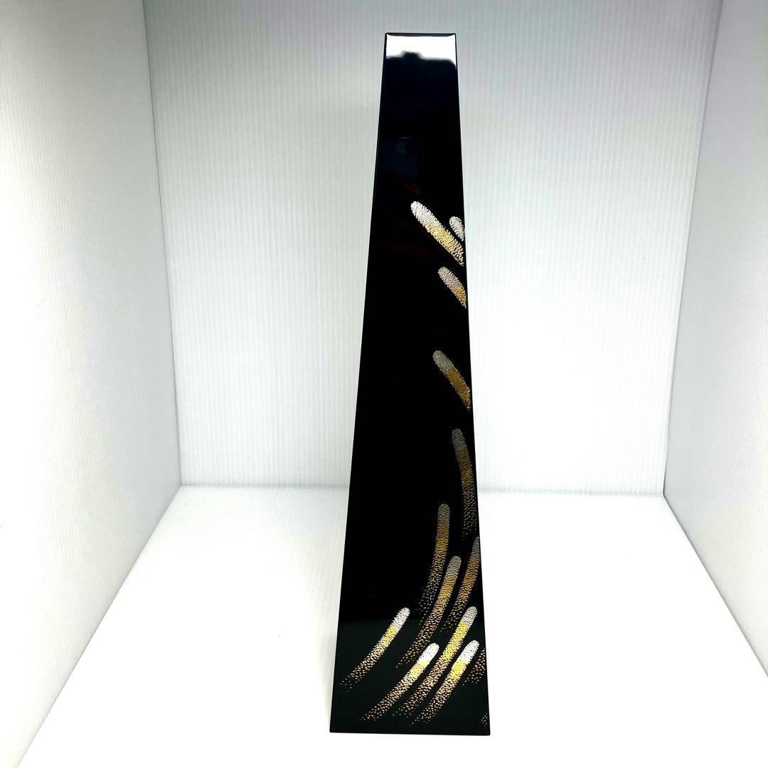 新品未使用 高級 輪島塗 慶塚 慶塚漆器 花器 花瓶 花入 伝統工芸 霧箱 漆