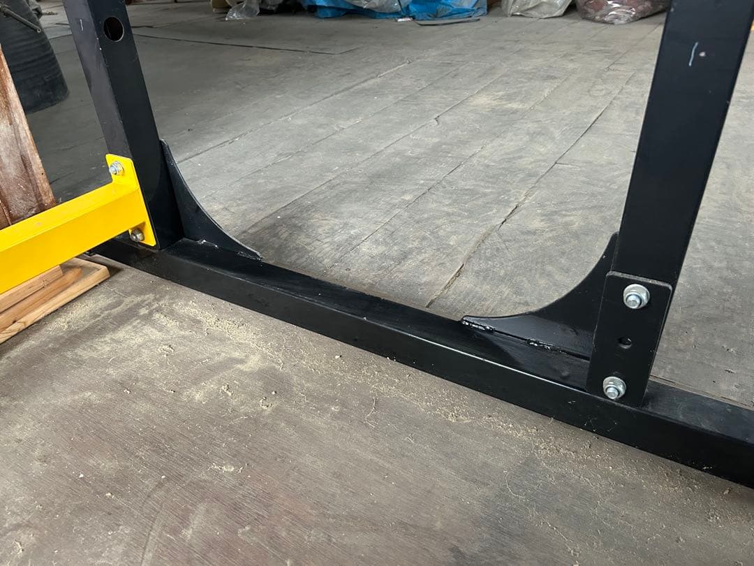 週末値下げしました　BODYMAKER パワーラック 黒　引き取り限定