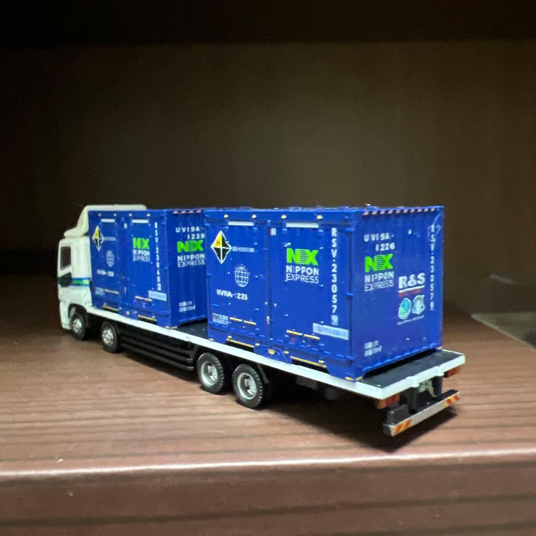 トラックコレクション　三菱ふそうスーパーグレート　日本通運　NXカラー　低床4軸