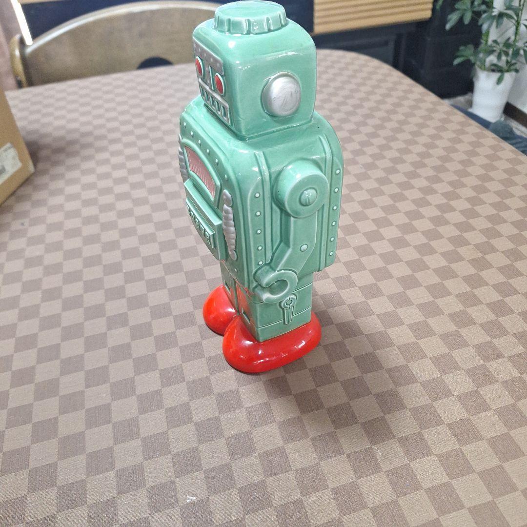 ロボット貯金箱3037 緑色と赤色