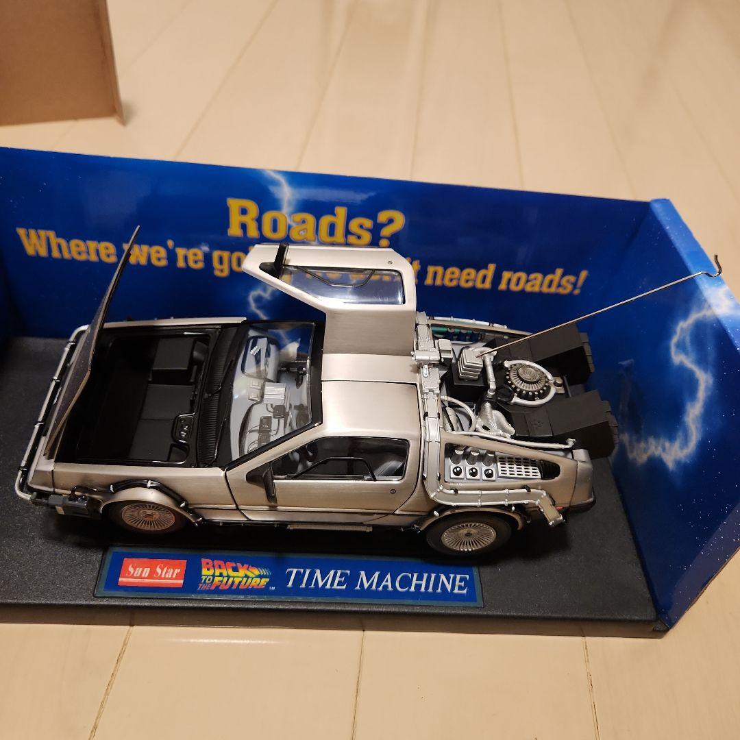 バック・トゥ・ザ・フューチャー タイムマシン 1:18