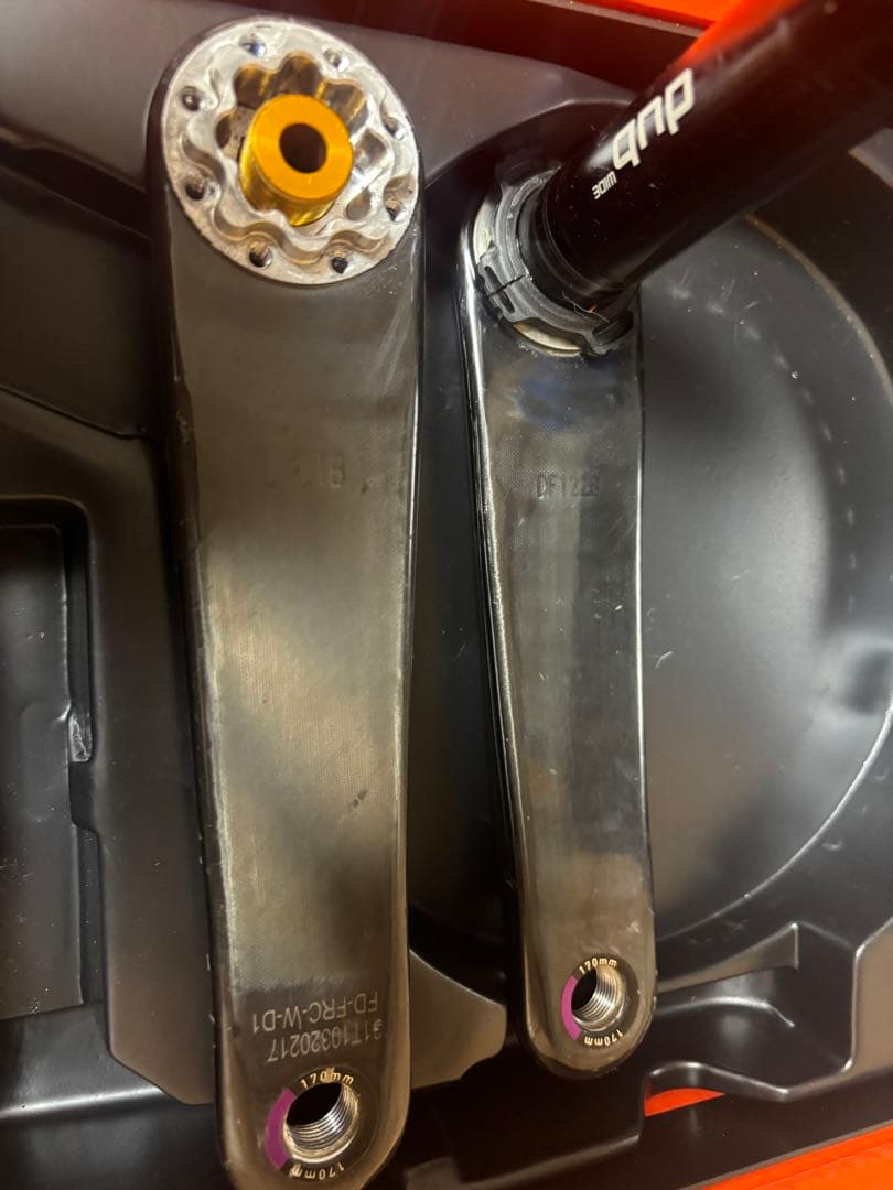 sram dub wide force クランク 170mm 傷多数