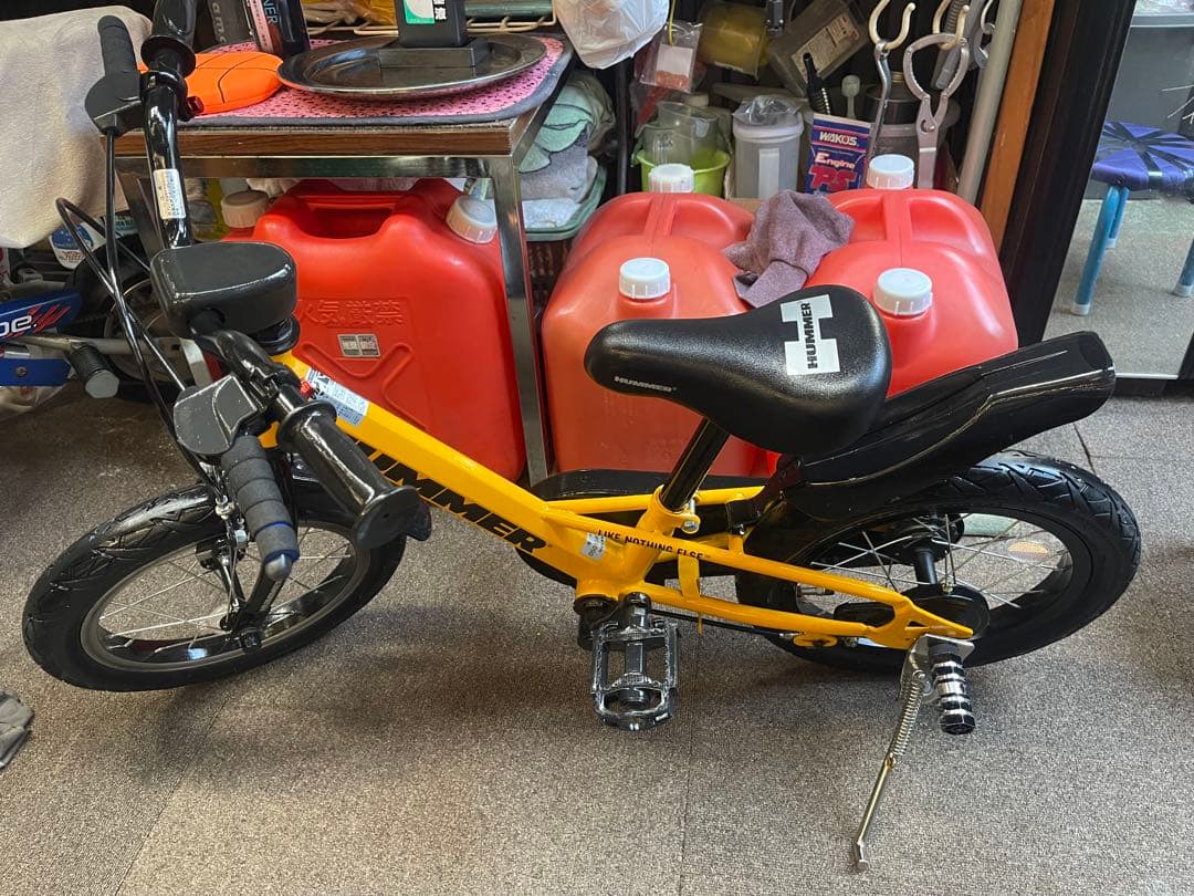 HUMMER 14inch 子供用自転車 イエロー