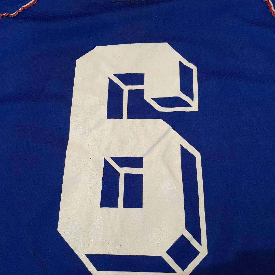 サ*ボ様 adidas サッカーウェア 青 6番 フランス代表